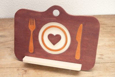 Guten Appetit – Kochbuch- bzw. Tablethalter