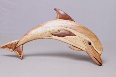 Delfin-Intarsie