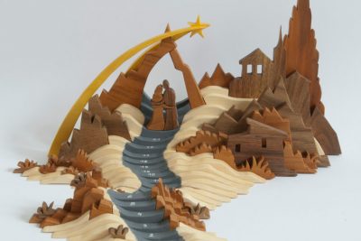 Adventsweg – Adventskalender und Krippenszene