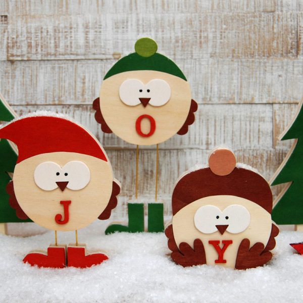 Laubsägevorlage Weihnachtsspatzen