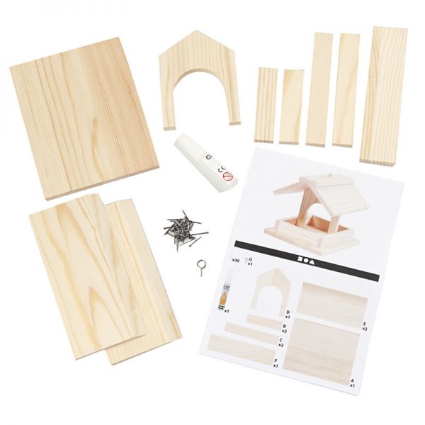 Futterstelle für Vogel | DIY-Projekt aus Holz