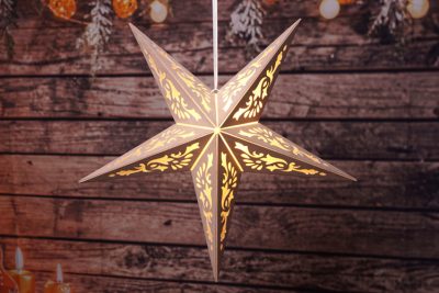 Weihnachtsstern aus Holz